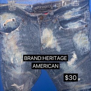 Jean Shorts,American Heritage.Size 34, BRAND NEW With TAGS